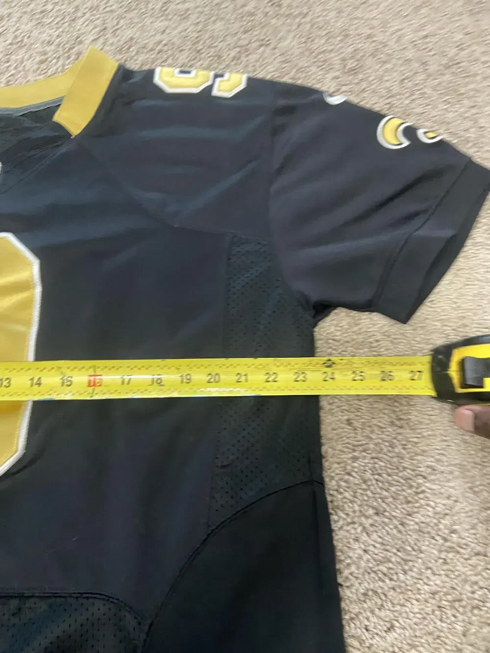 New Orleans Saints Jersey Mens 2XL Black NFL Football Drew Brees 9 Nike